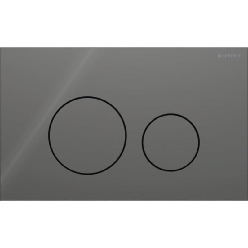 Glas Trykknap til Geberit Sigma Toilet Lava 1 stk.