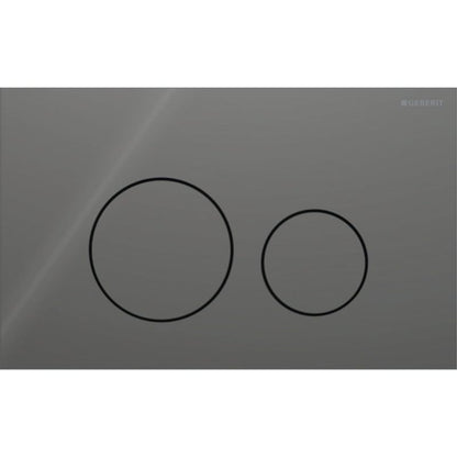 Glas Trykknap til Geberit Sigma Toilet Lava 1 stk.