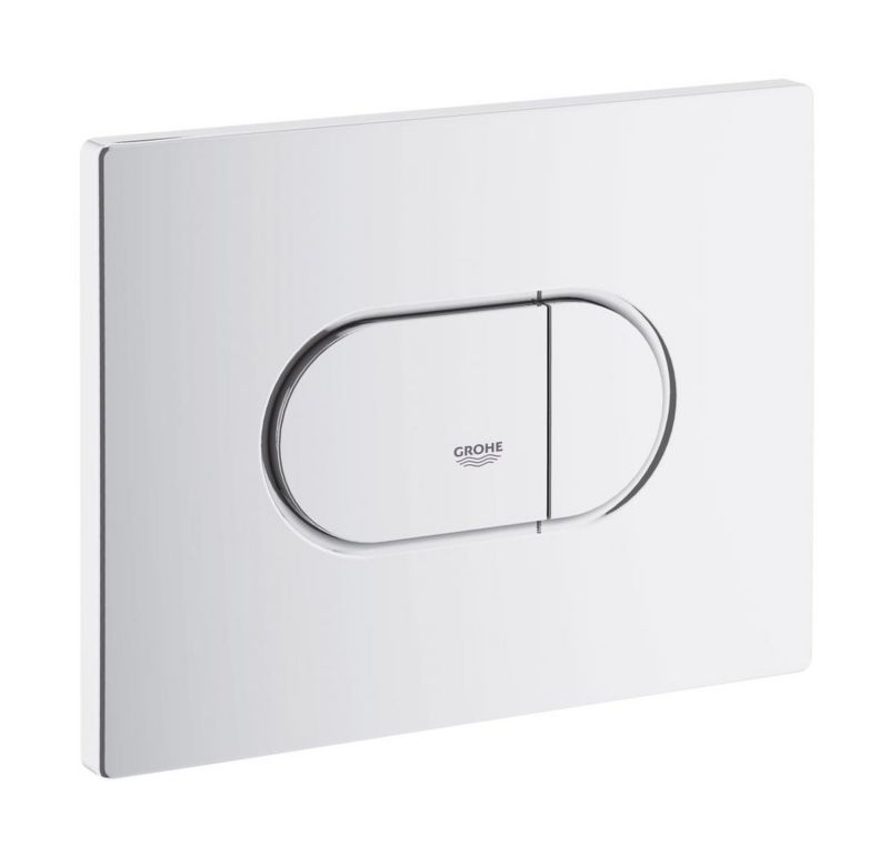 Toiletskylknap ABS Hvid 156 x 197 mm 4005176876738