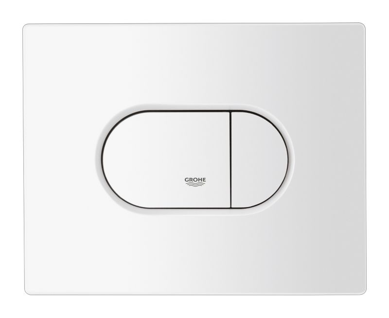 Toiletskylknap ABS Hvid 156 x 197 mm 4005176876738