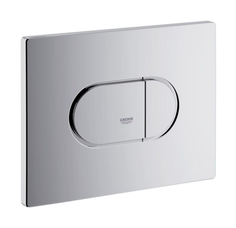 WC Trykknap Grohe Arena Cosmopolitan Chrom AV1 156 x 197 mm