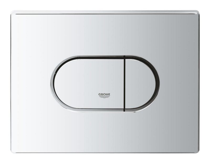 WC Trykknap Grohe Arena Cosmopolitan Chrom AV1 156 x 197 mm