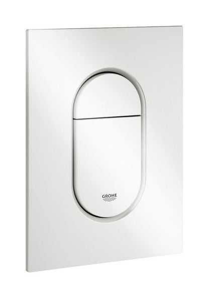 Toilet Skylleknap Hvid 130 x 172 mm Magnetisk Holder