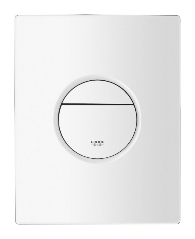 Toiletskylleknap 156x197 mm Hvid Start/Stop 4005176846854