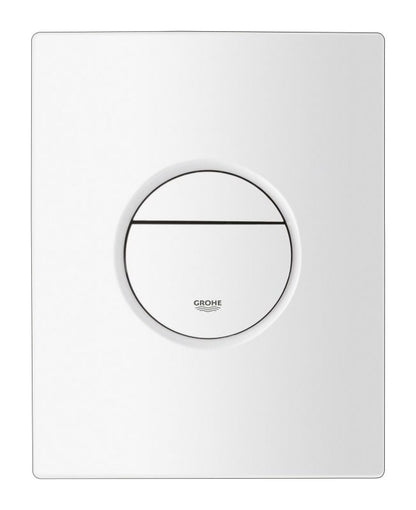 Toiletskylleknap 156x197 mm Hvid Start/Stop 4005176846854