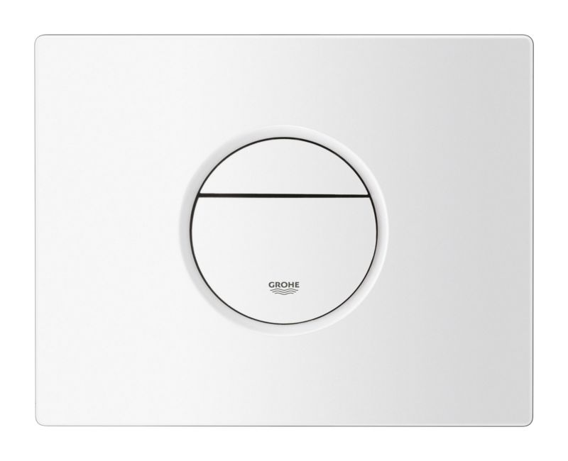 Toiletskylleknap 156x197 mm Hvid Start/Stop 4005176846854