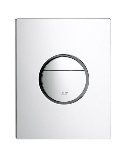 Toiletskylleknap Nova Cosmopolitan 156x197 mm Krom