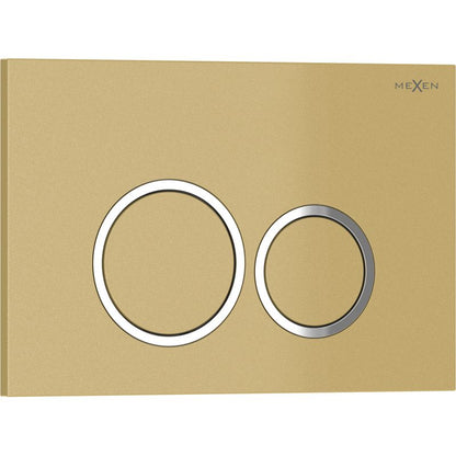 WC Trykknap Tex 01 246x165 mm Gylden 1 stk. | 5905315969064