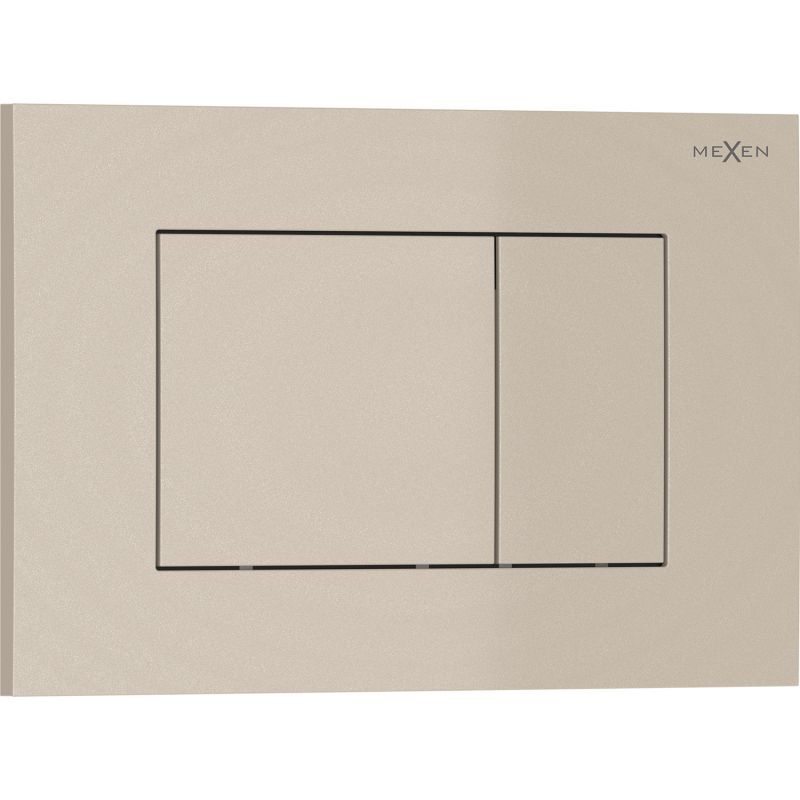 WC Trykknap Beige 246x165 mm 1 stk. | 5905315969194