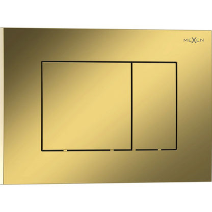 Toiletskylleknap Tex 02 Guld Champagne 246x165 mm