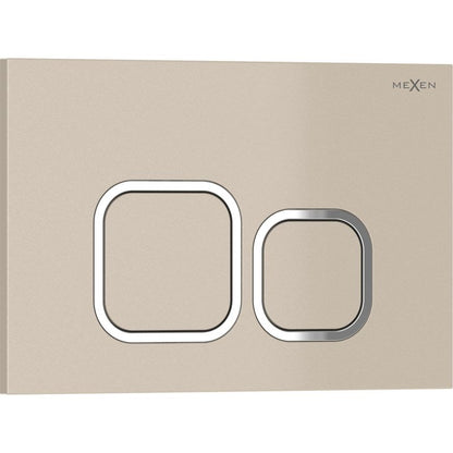 Toiletskylleknap Tex 03 Beige 246x165 mm 5905315969316