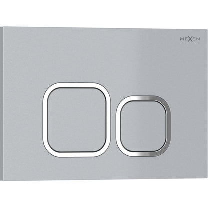 Przycisk spłukujący Tex 03 Mat Chrom 165x246 mm