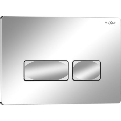 Toiletskylleknap Tex 04 Krom Blank 1 stk.