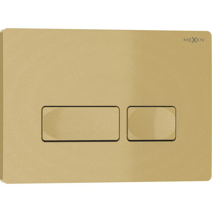 Toilet Skylleknap Tex 04 Guld 250x165 mm