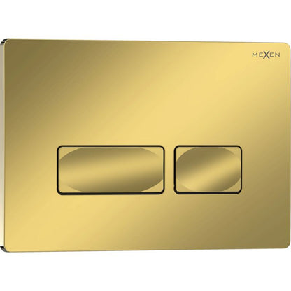 Toilet Skylleknap Tex 04 Champagne Guld 250x165 mm