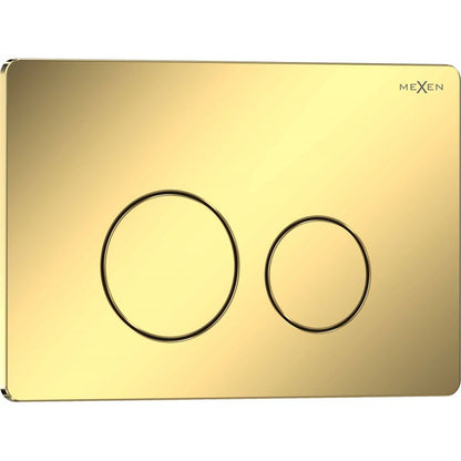Toilet Skylleknap Tex 06 Guld Champagne 246x165 mm