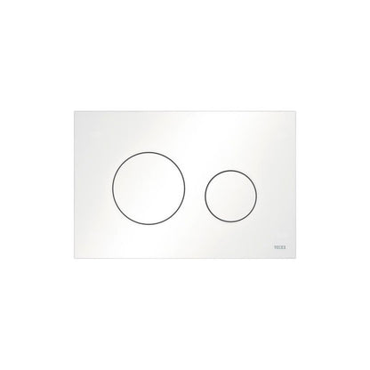 Toilet Skylleknap Hvid Mat 220x150 mm Flush Plate