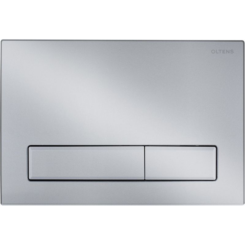 Toilet Skylleknap Matkrom Delt 3/6 L 22x15 cm