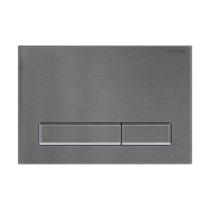 Toilet Skylleknap Torne Grafit 2-Zonet 22x15 cm