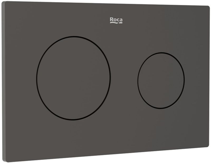 WC Skylleknap Onyks 2-Knap Plast 270x180x10 mm