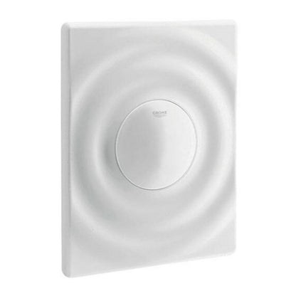 WC Trykknap Vertikal 156 x 197 mm Hvid ABS