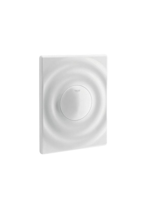 WC Trykknap Vertikal 156 x 197 mm Hvid ABS