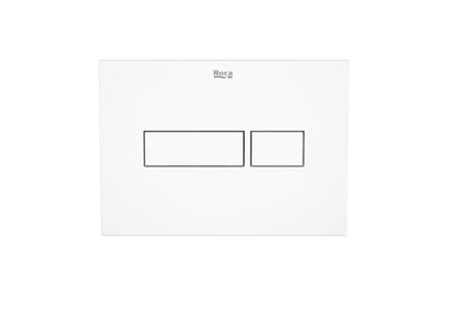 Toiletskylleknap Hvid ABS 215x160 mm Kompatibel med Sanit Duplo Nova