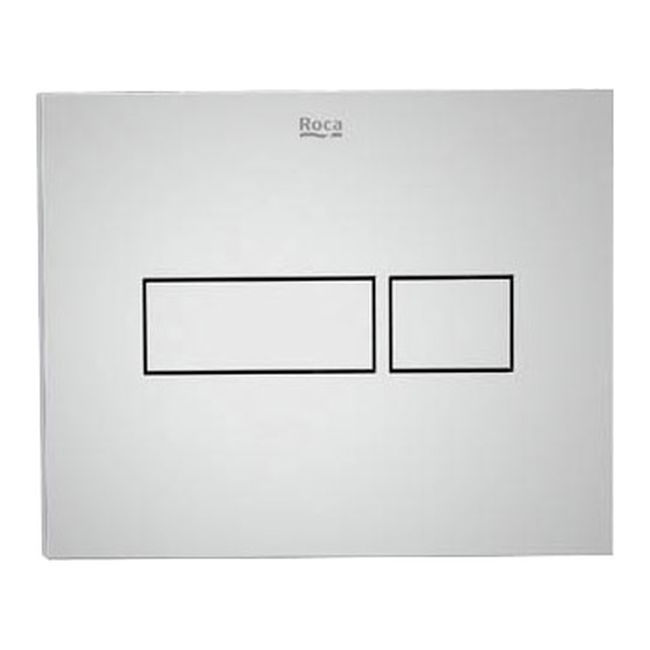 Toiletskylleknap Sanit Duplo Nova Krom 215x160 mm | A890220201