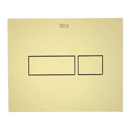 Toilet Skylleknap Guld Blank 215x160x60 mm