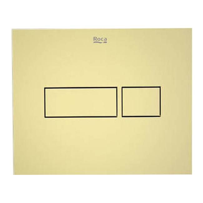 Toilet Skylleknap Guld Blank 215x160x60 mm A8902202G0