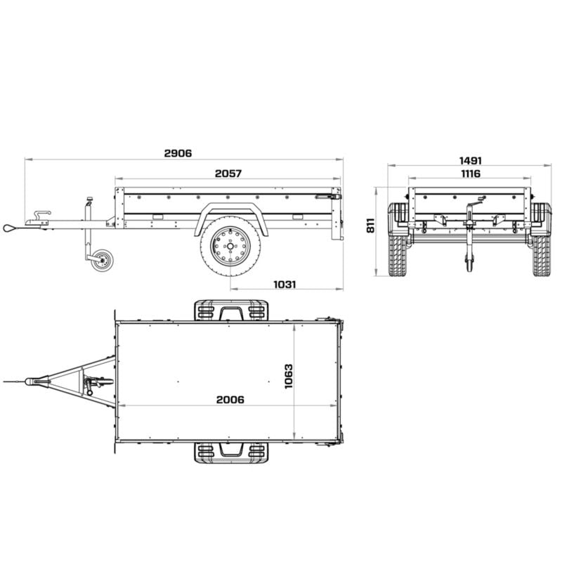 Eco 2010 H800 biltrailer
