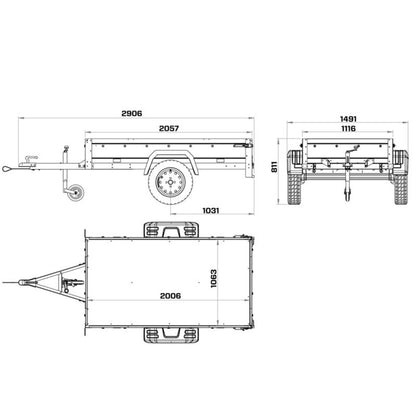 Eco 2010 H800 biltrailer