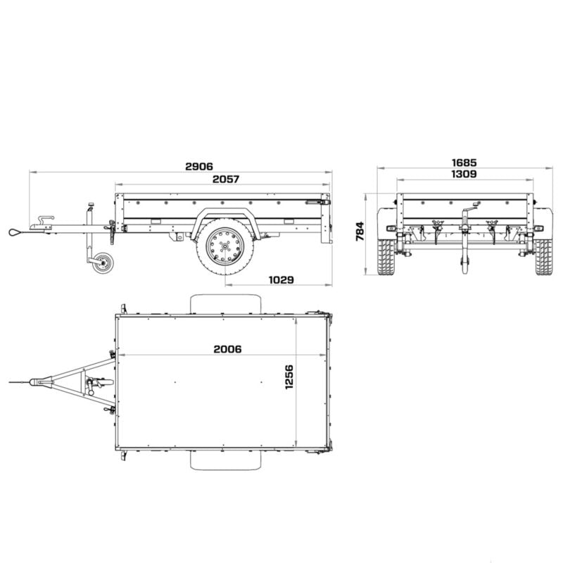 Eco 2012 Kipp H800 biltrailer