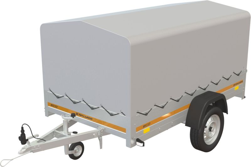 Eco 2312 Kipp H800 biltrailer