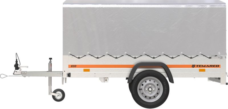 Eco 2312 Kipp H800 biltrailer