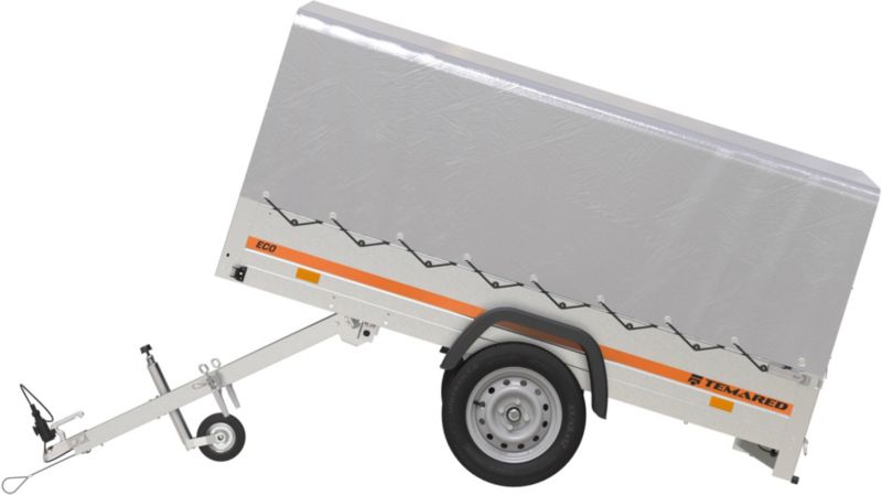 Eco 2312 Kipp H800 biltrailer