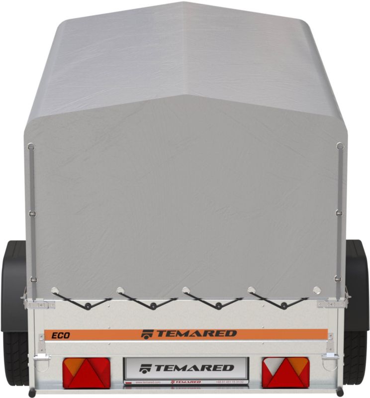 Eco 2312 Kipp H800 biltrailer