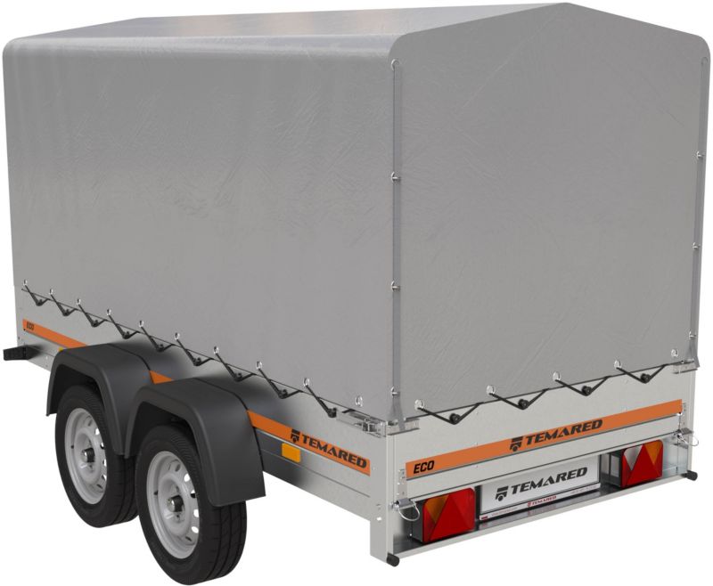 Eco 2612/2 Kipp H1100 biltrailer