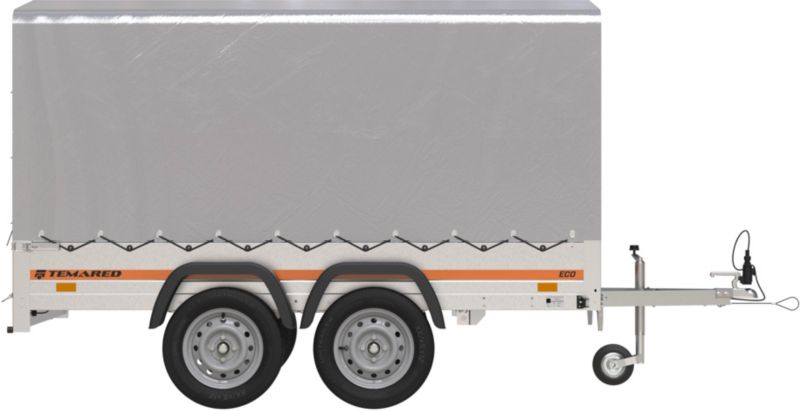 Eco 2612/2 Kipp H1100 biltrailer