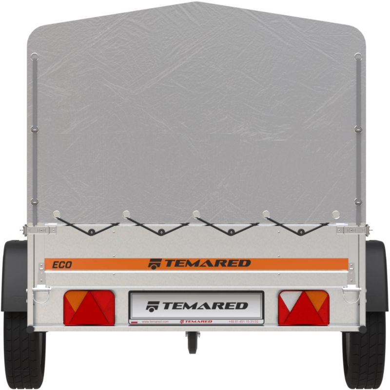 Eco 2612 Kipp H800 biltrailer