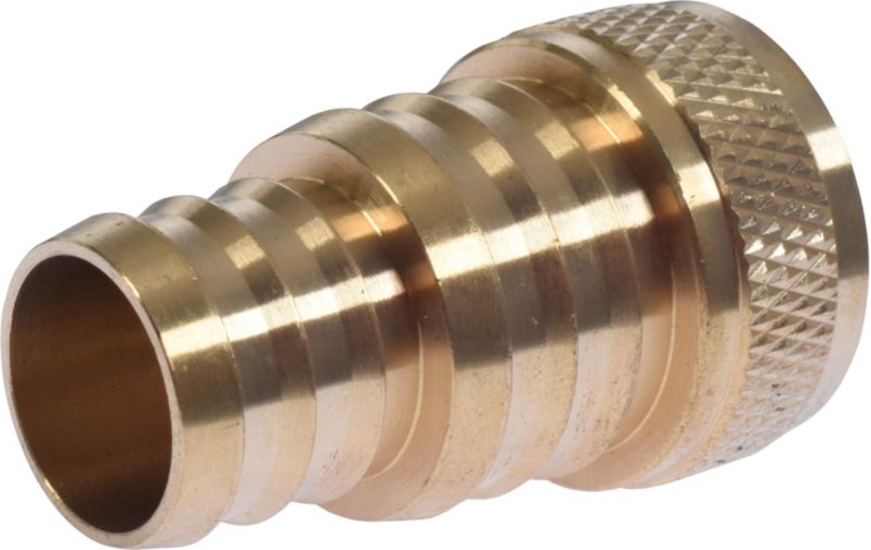 Haneadapter 3/4" - 1" med indvendigt 3/4" gevind