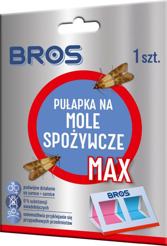 Bros Max fældefælde til fødevaremøl, 1 stk.