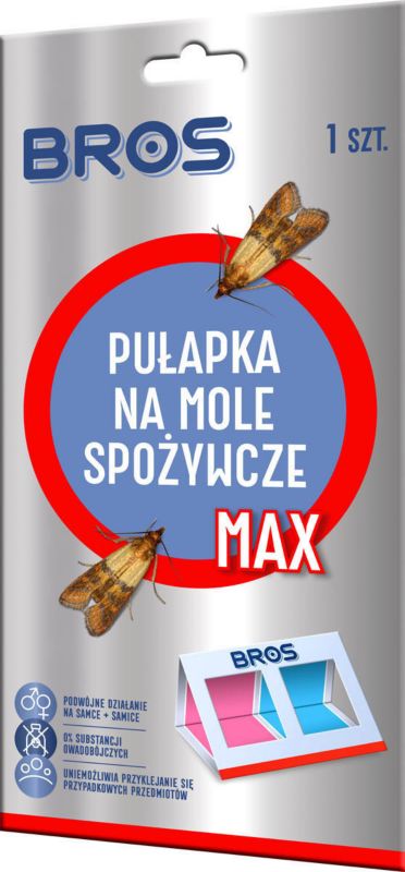Bros Max fældefælde til fødevaremøl