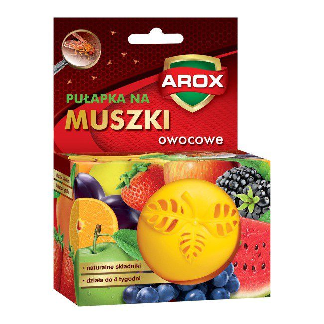 Frugtfluefælde i æbleform