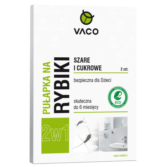 Vaco Eco fælder til sølvfisk, 2 stk.