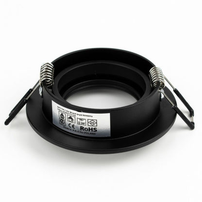 Indbygningsspot Edo Aktyn 1 Ov Black IP20 rund sort EDO777122 1 stk.
