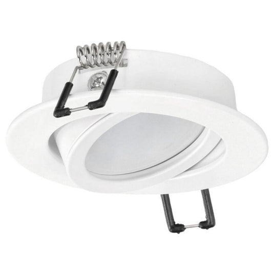Indbygningsspot Edo Aktyn 1 Ov hvid IP20 rund loftlampe EDO777119 1 stk.