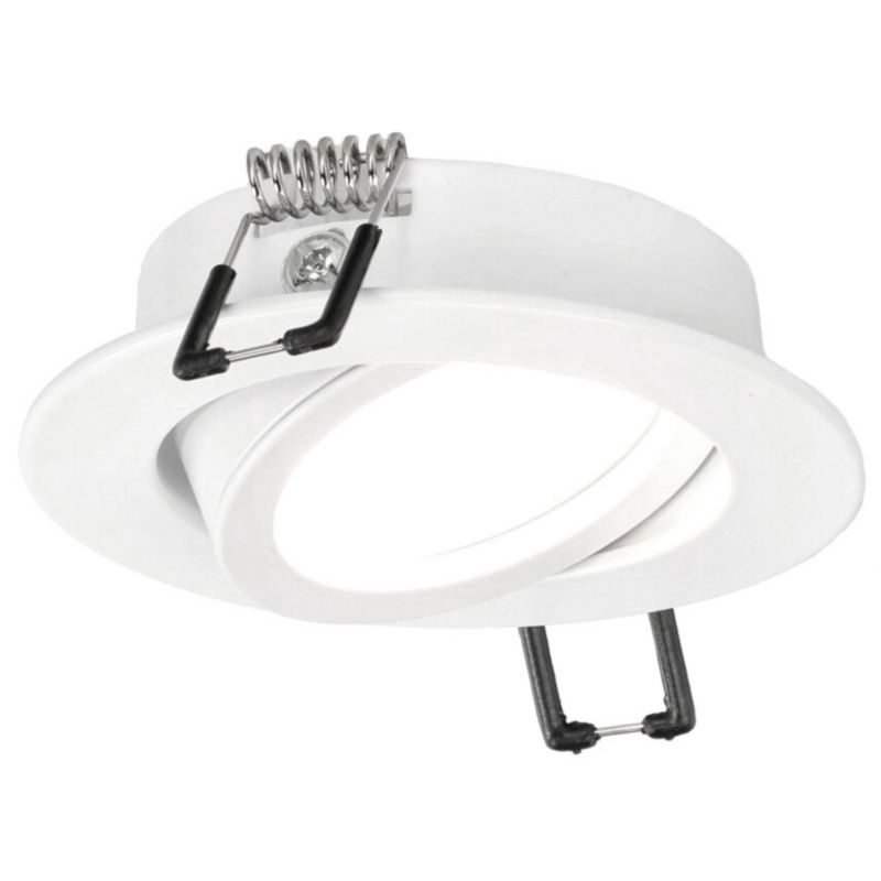 Indbygningsspot Edo Aktyn 1 Ov hvid IP20 rund loftlampe EDO777119 1 stk.