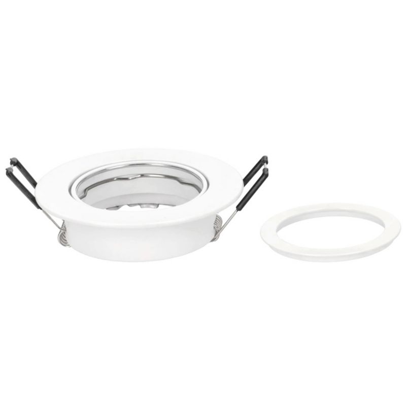 Indbygningsspot Edo Aktyn 1 Ov hvid IP20 rund loftlampe EDO777119 1 stk.