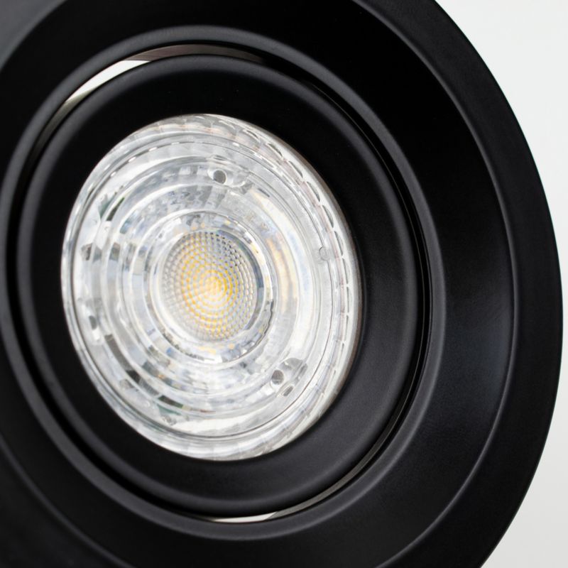 Indbygningsspot Edo Irid Black IP20 rund sort EDO777136 1 stk.